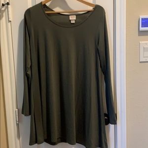 Mossimo long sleeve swing dress UEC